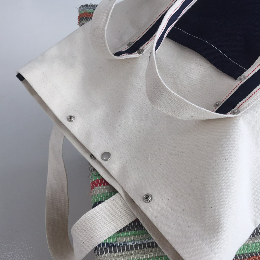 이스트인디고(EASTINDIGO) 미니트레블백 데님