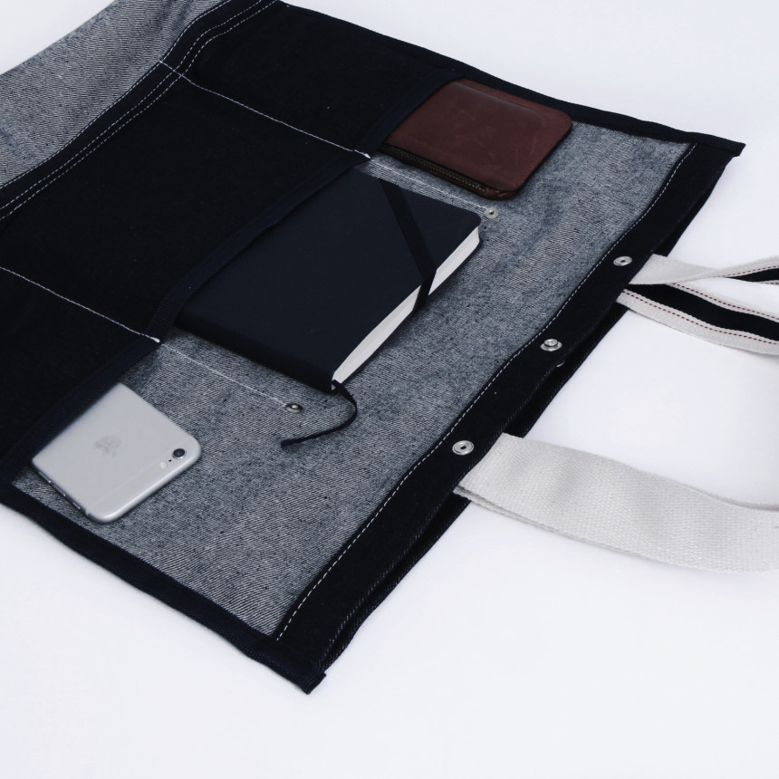 이스트인디고(EASTINDIGO) 미니트레블백 블랙