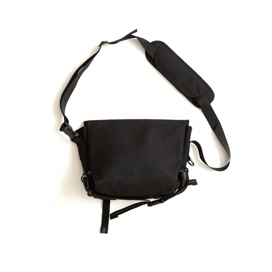 쵸이지(CHOISI) Buckle Wa ist bag (Black)