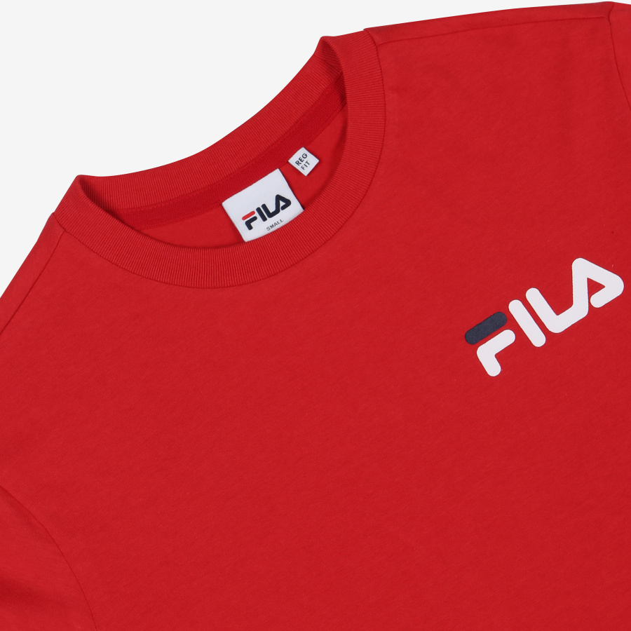 휠라(FILA) 미니 리니어 크롭 티셔츠(FS2RSA2351FDRD)