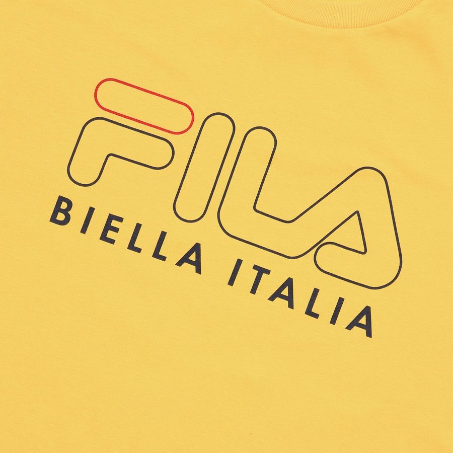 휠라(FILA) 3D 로고 반팔 라운드티(FS2RSA2101XYEW)