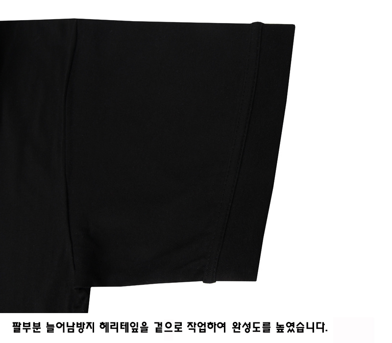 그레이버(GRAVER) [남녀공용]블랙라벨 반다나 티셔츠_블랙