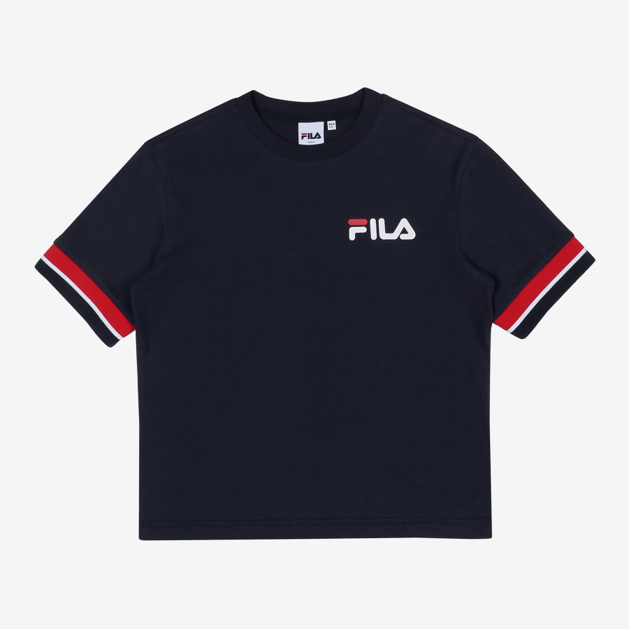 휠라(FILA) 미니 리니어 크롭 티셔츠(FS2RSA2351FINA)