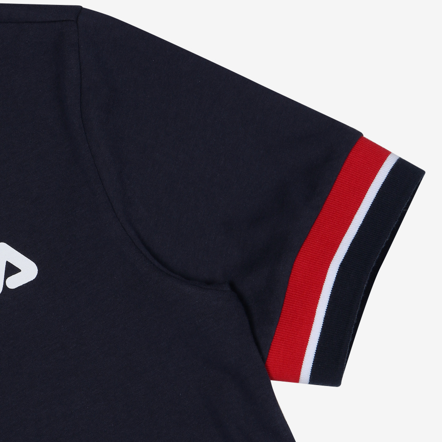 휠라(FILA) 미니 리니어 크롭 티셔츠(FS2RSA2351FINA)