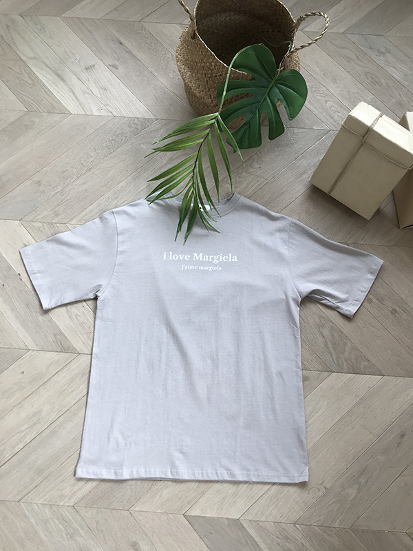 아타르(ATAR) 마르지엘라 오버핏 반팔 티셔츠 베이지