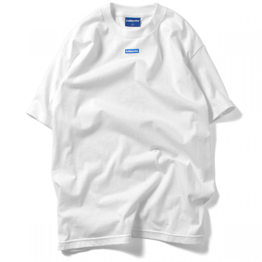 라파예트(LAFAYETTE) OUTLINE HUGE LOGO TEE WHITE