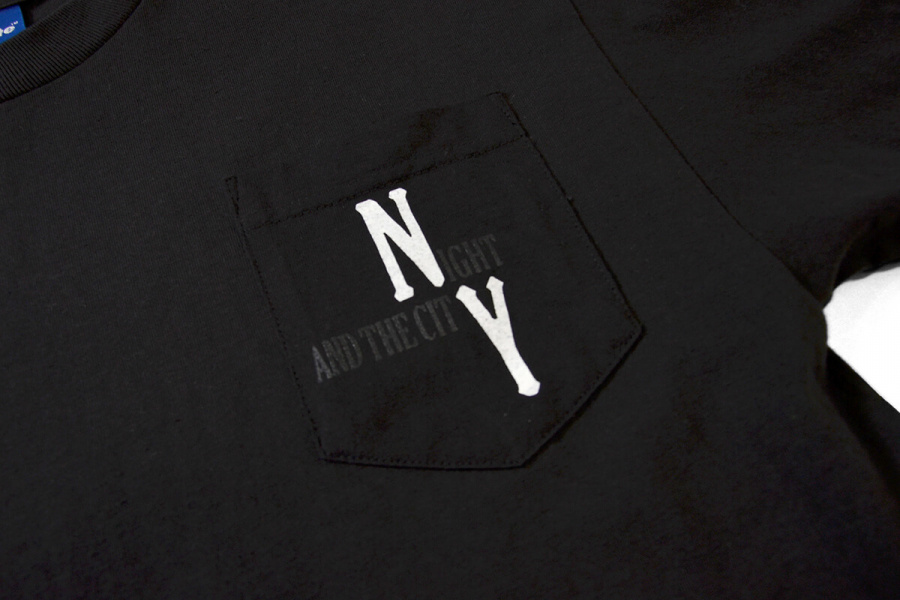 라파예트(LAFAYETTE) Lafayette × SDJ NYC - CITY LIGHTS TEE BLACK
