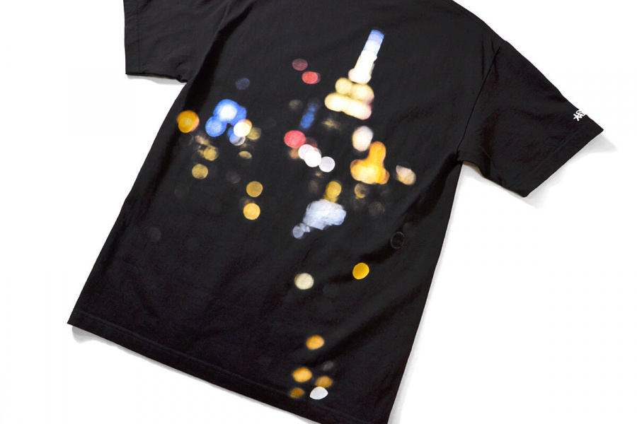 라파예트(LAFAYETTE) Lafayette × SDJ NYC - CITY LIGHTS TEE BLACK