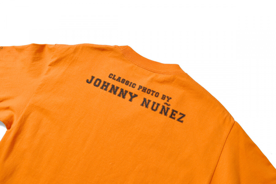 라파예트(LAFAYETTE) Lafayette × JOHNNY NUNEZ - MOBB DEEP & NAS TEE ORANGE