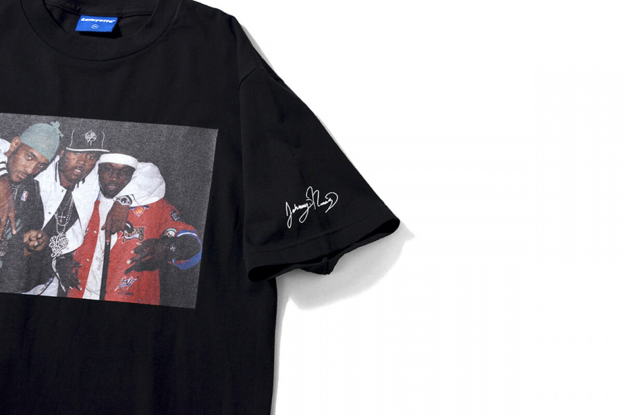 라파예트(LAFAYETTE) Lafayette × JOHNNY NUNEZ - MOBB DEEP & NAS TEE BLACK