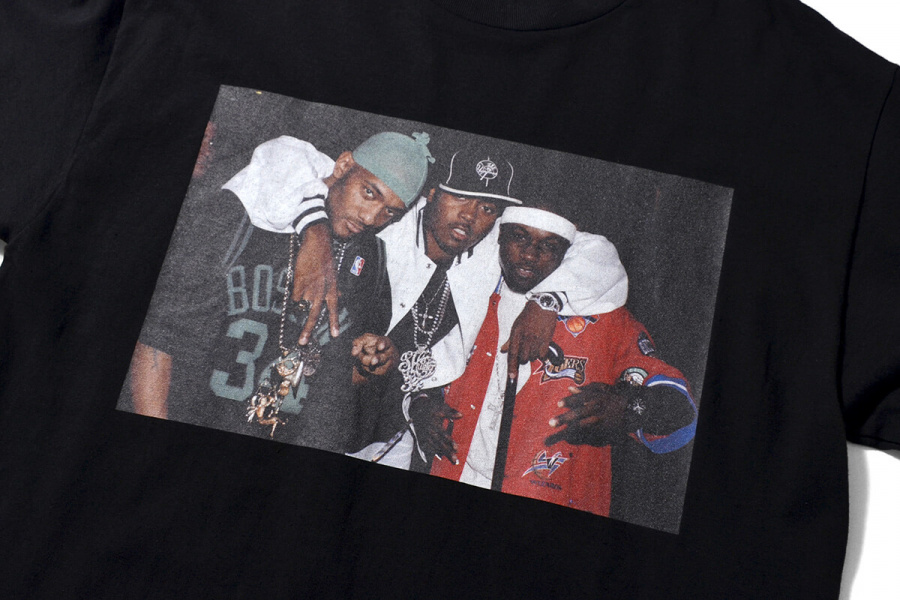라파예트(LAFAYETTE) Lafayette × JOHNNY NUNEZ - MOBB DEEP & NAS TEE BLACK