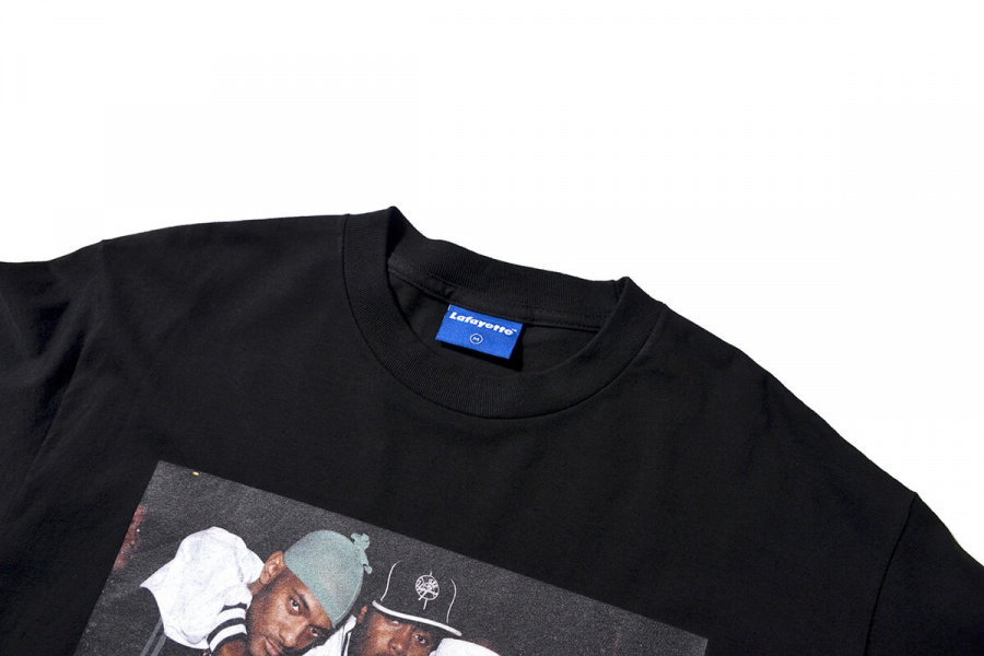 라파예트(LAFAYETTE) Lafayette × JOHNNY NUNEZ - MOBB DEEP & NAS TEE BLACK