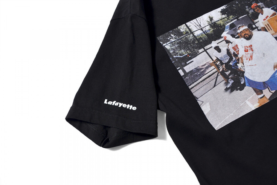 라파예트(LAFAYETTE) Lafayette × JOHNNY NUNEZ - BIG PUN TEE BLACK