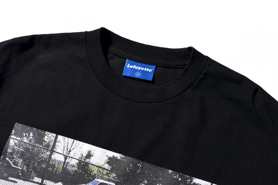 라파예트(LAFAYETTE) Lafayette × JOHNNY NUNEZ - BIG PUN TEE BLACK