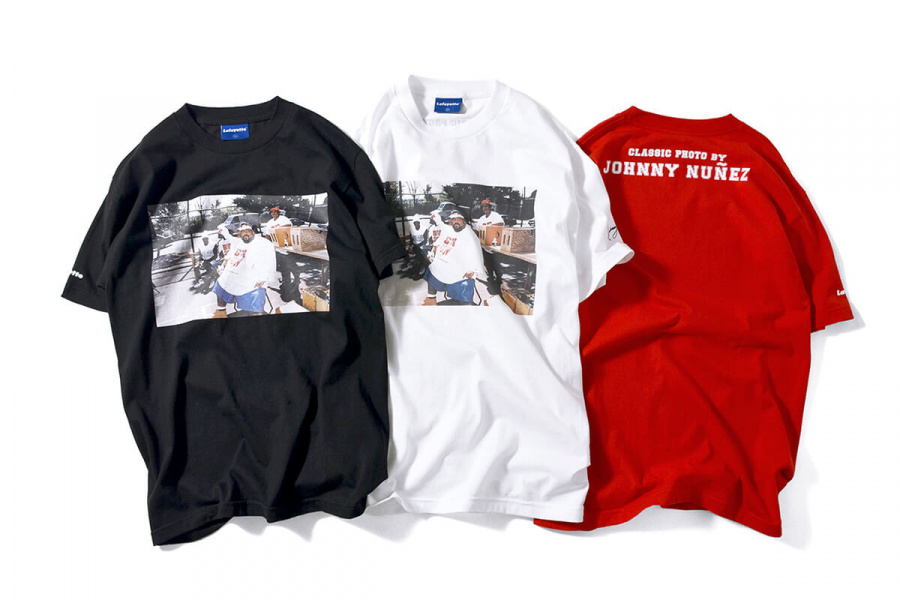 라파예트(LAFAYETTE) Lafayette × JOHNNY NUNEZ - BIG PUN TEE BLACK