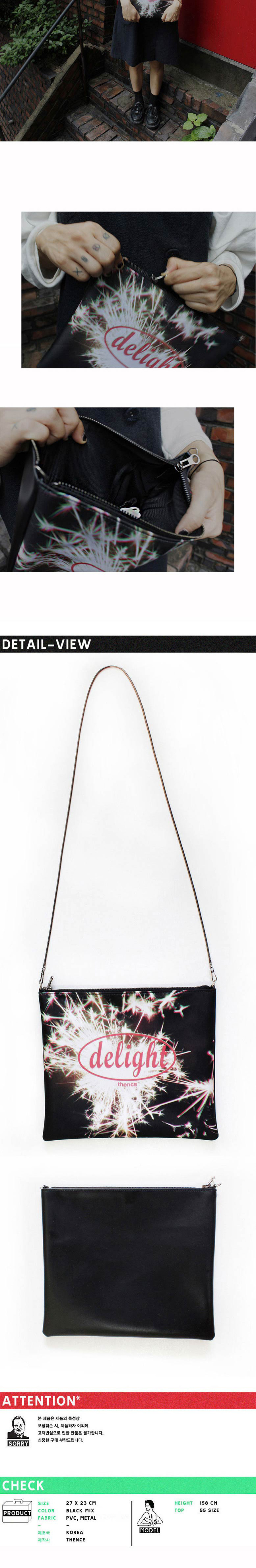 덴스(THENCE) 2WAY SQUARE BAG_SPARKLE