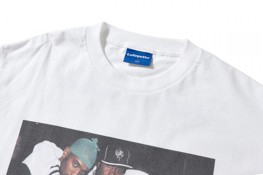 라파예트(LAFAYETTE) Lafayette × JOHNNY NUNEZ - MOBB DEEP & NAS TEE WHITE