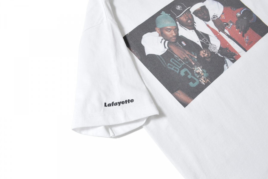 라파예트(LAFAYETTE) Lafayette × JOHNNY NUNEZ - MOBB DEEP & NAS TEE WHITE