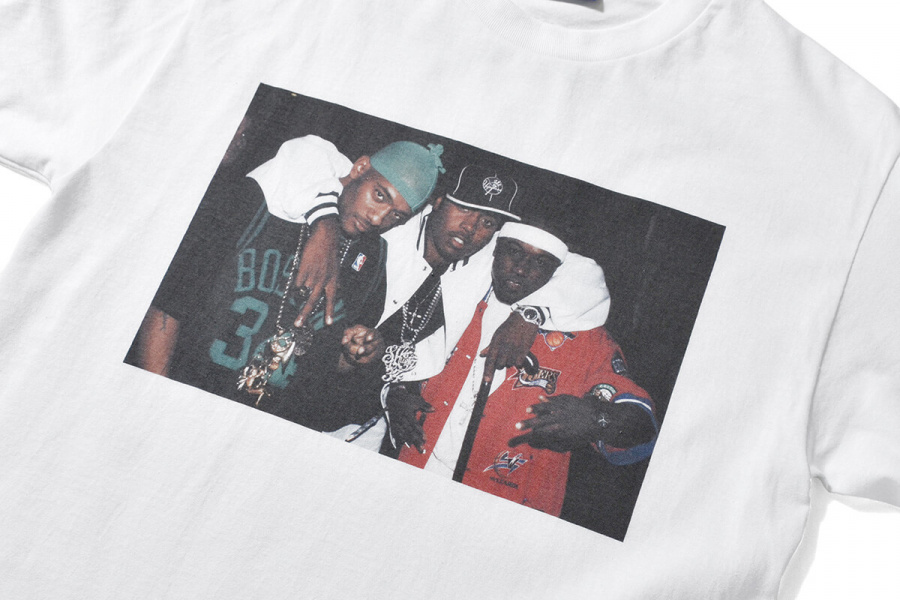 라파예트(LAFAYETTE) Lafayette × JOHNNY NUNEZ - MOBB DEEP & NAS TEE WHITE