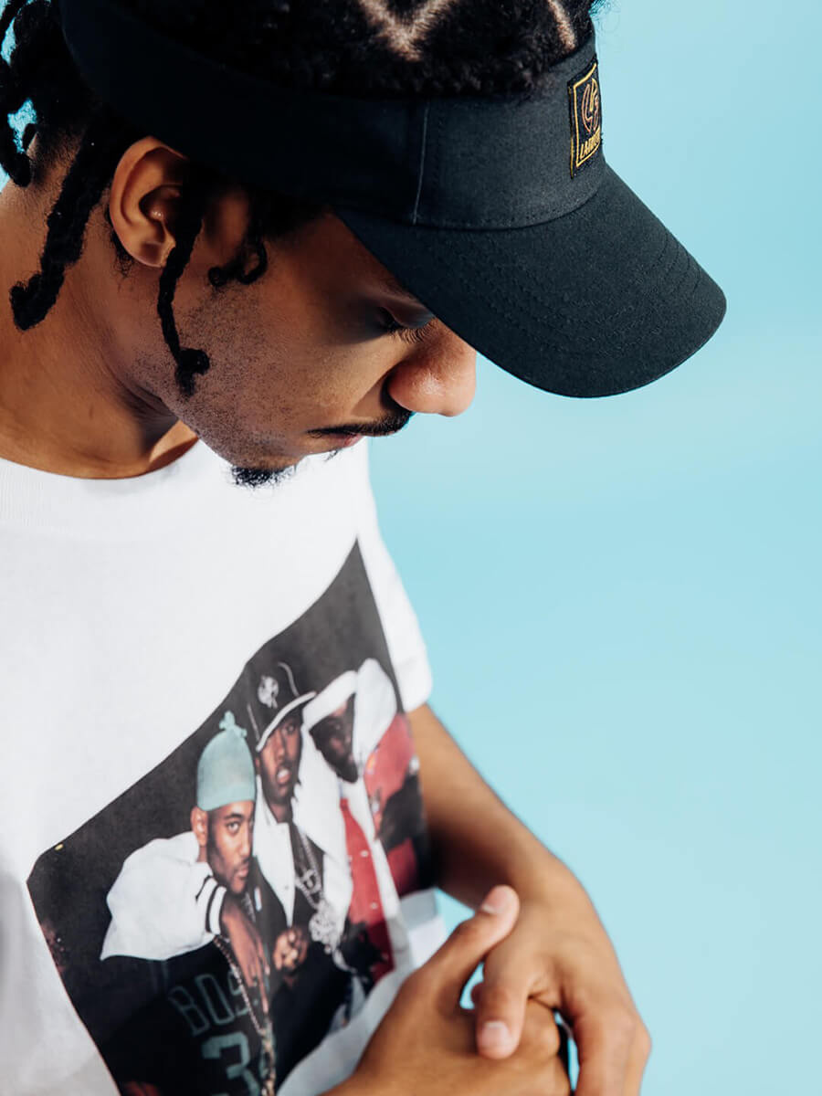 라파예트(LAFAYETTE) Lafayette × JOHNNY NUNEZ - MOBB DEEP & NAS TEE WHITE