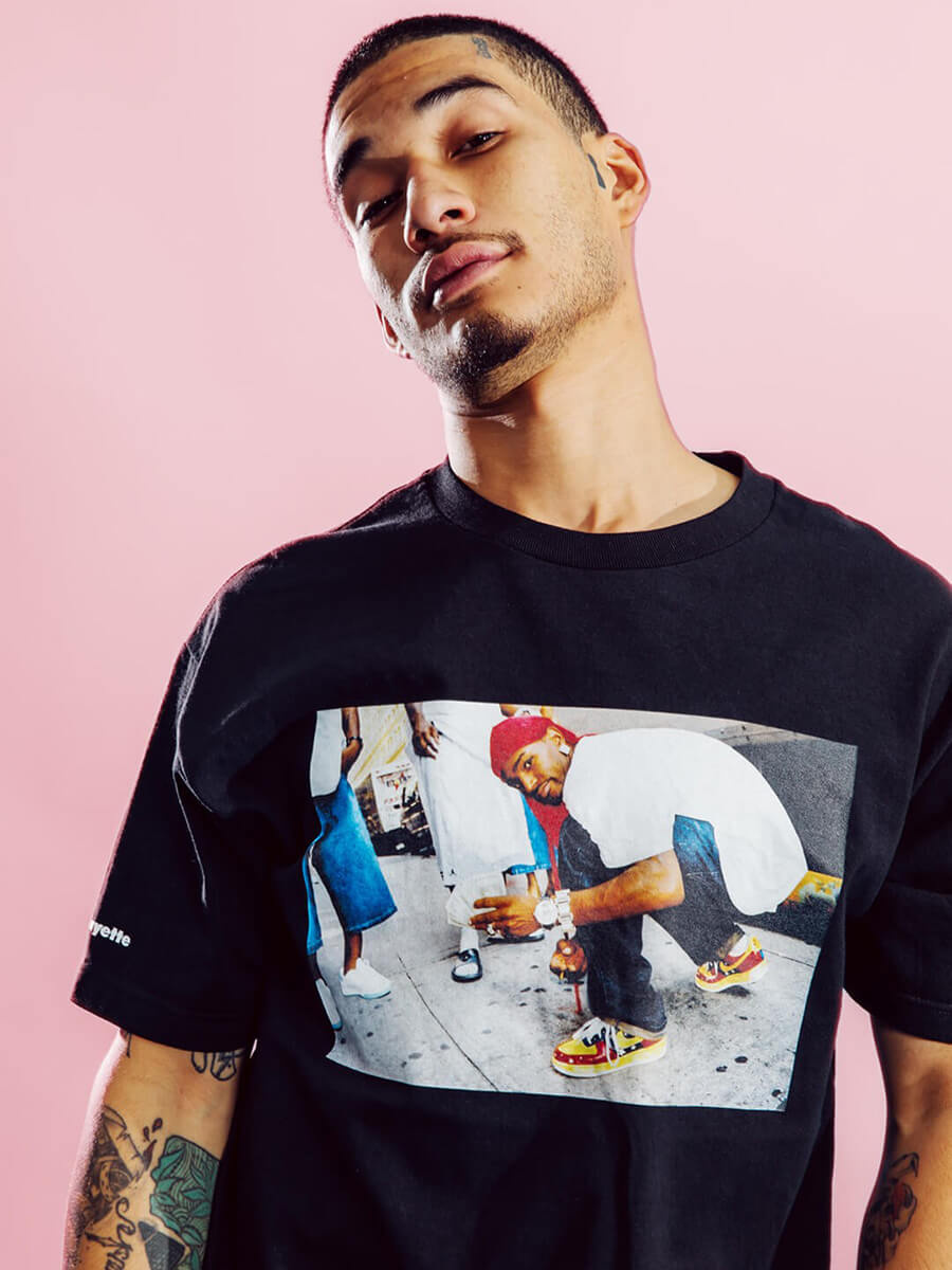 라파예트(LAFAYETTE) Lafayette × JOHNNY NUNEZ - CAM RON TEE BLACK