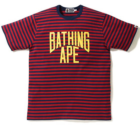 베이프(B.A.P.E) NYC LOGO HOOP TEE