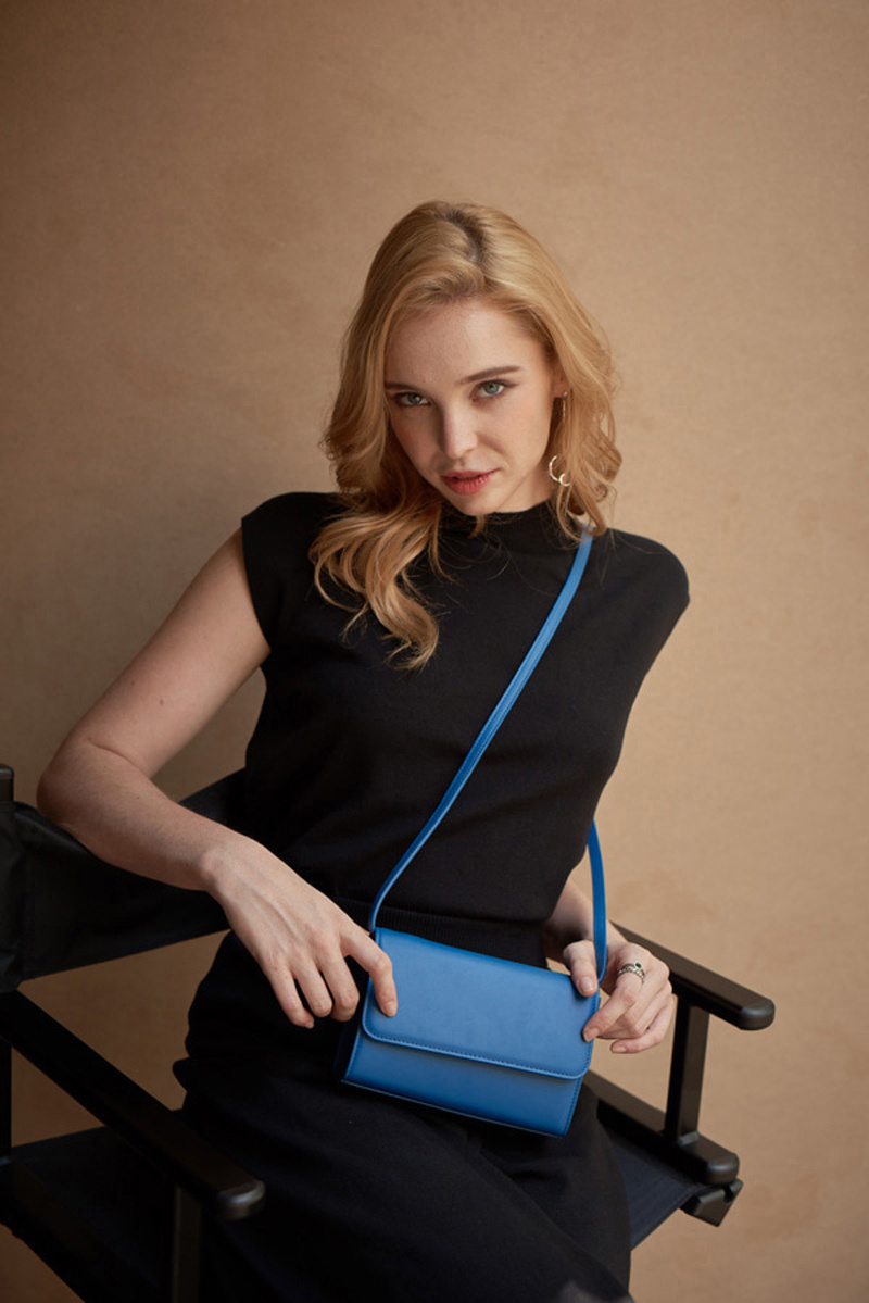 메르켄(MERKEN) Belt Bag - Blue