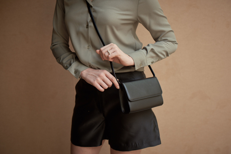 메르켄(MERKEN) Belt Bag - Blue