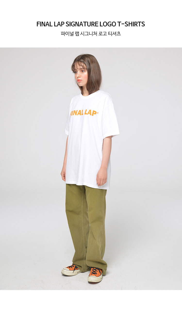 파이널 랩(FINALLAP) FNLP 시그니처 로고 티셔츠