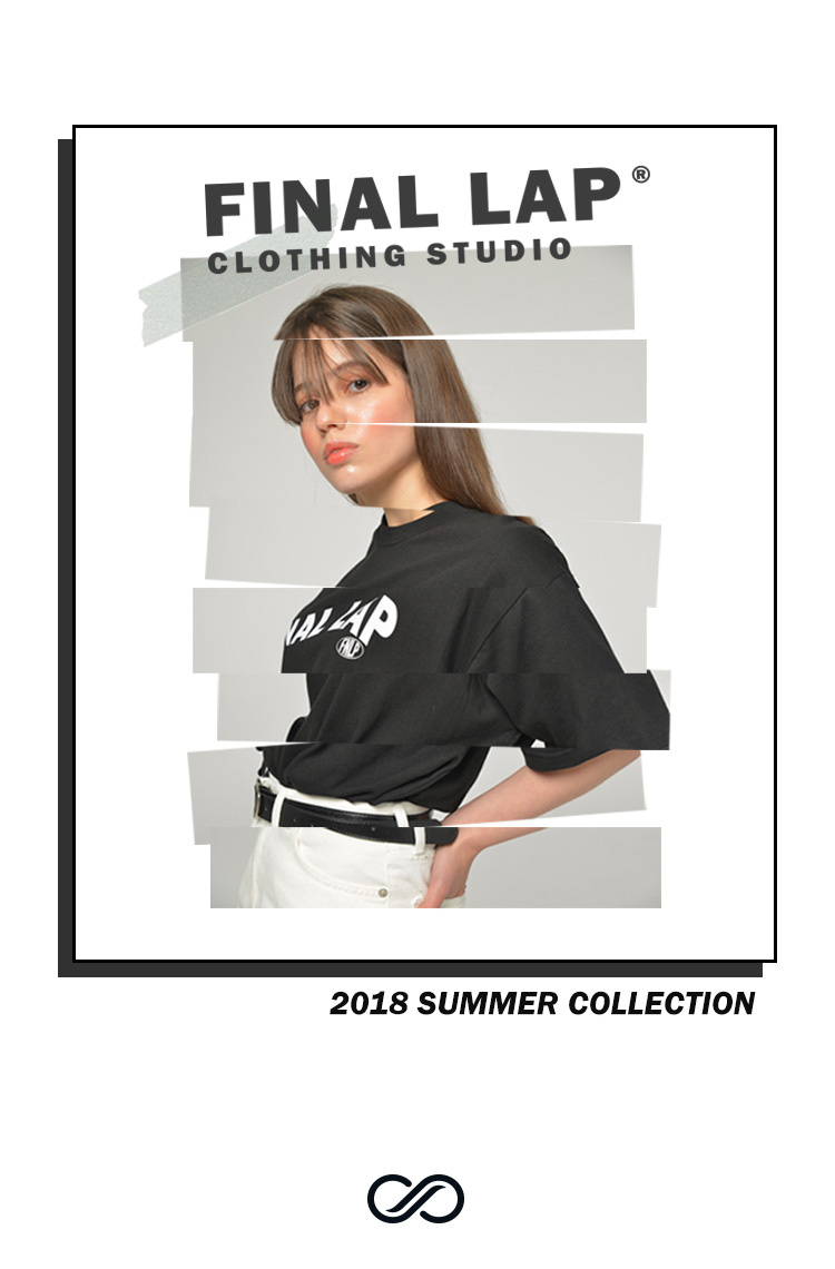 파이널 랩(FINALLAP) FNLP 시그니처 로고 티셔츠