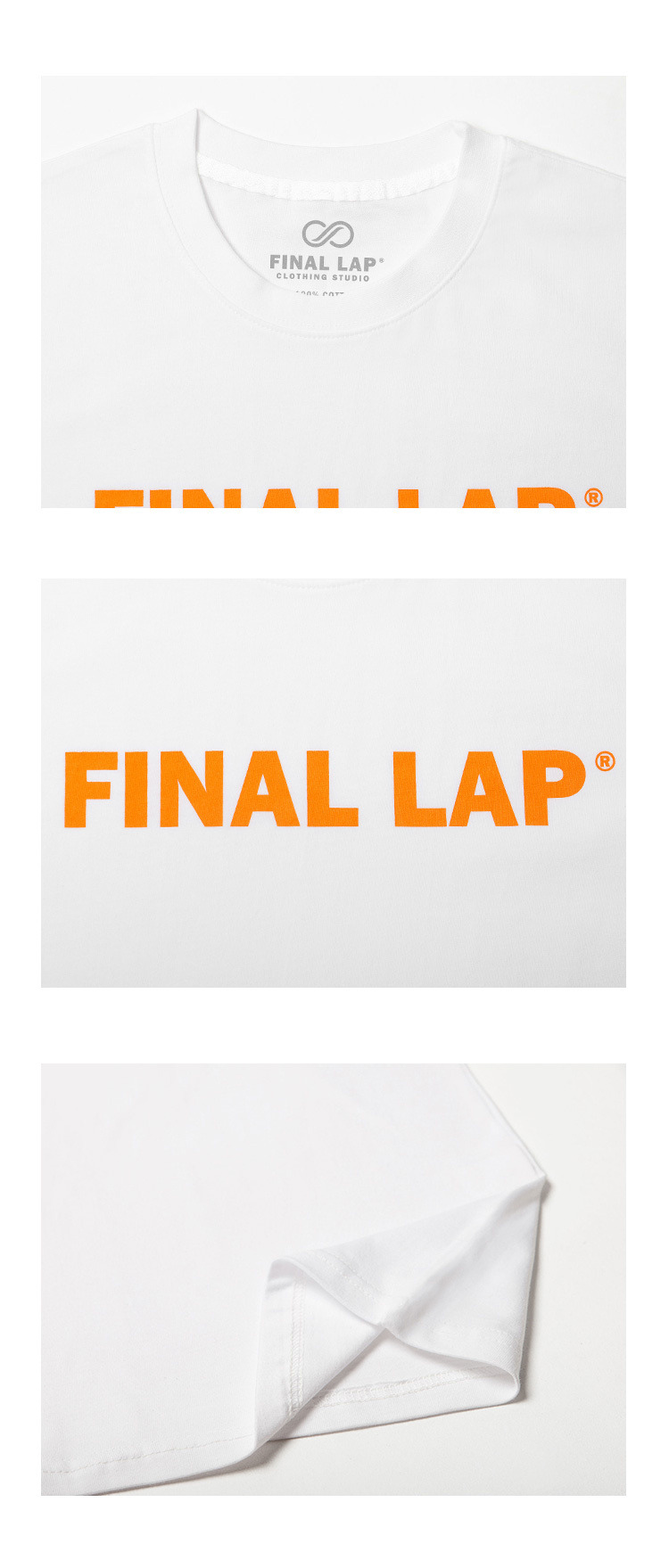 파이널 랩(FINALLAP) FNLP 시그니처 로고 티셔츠