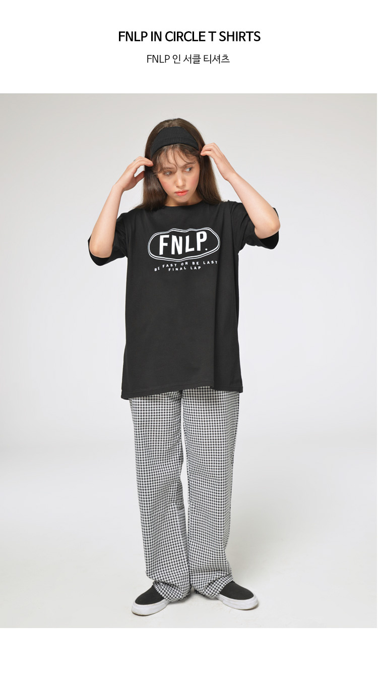 파이널 랩(FINALLAP) FNLP 인 서클 티셔츠