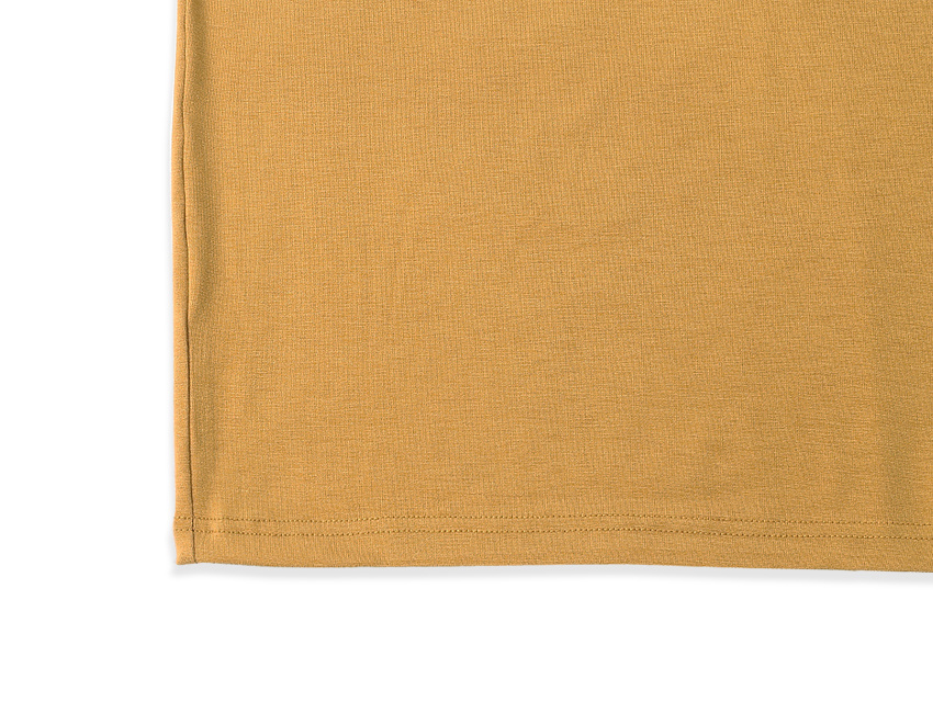 글로즈스튜디오(GLOTHESSTUDIO) 에센셜 오버핏 티셔츠 머스타드