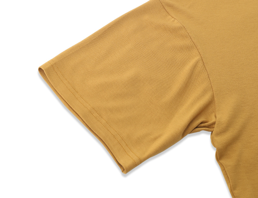 글로즈스튜디오(GLOTHESSTUDIO) 에센셜 오버핏 티셔츠 머스타드