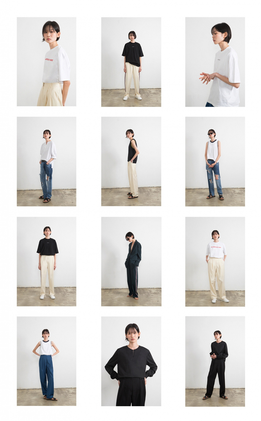 누(NOUS) L’Avenir T-Shirt (White)