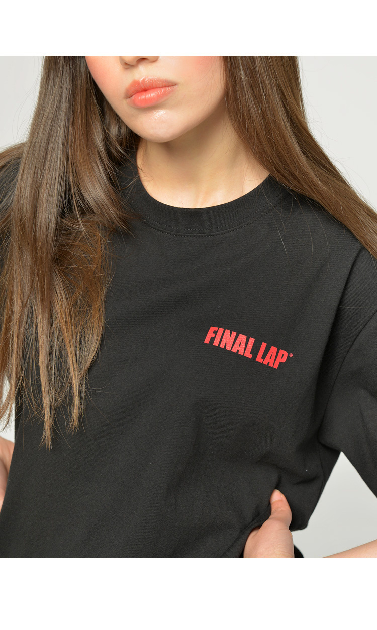 파이널 랩(FINALLAP) 체커 플래그 티셔츠