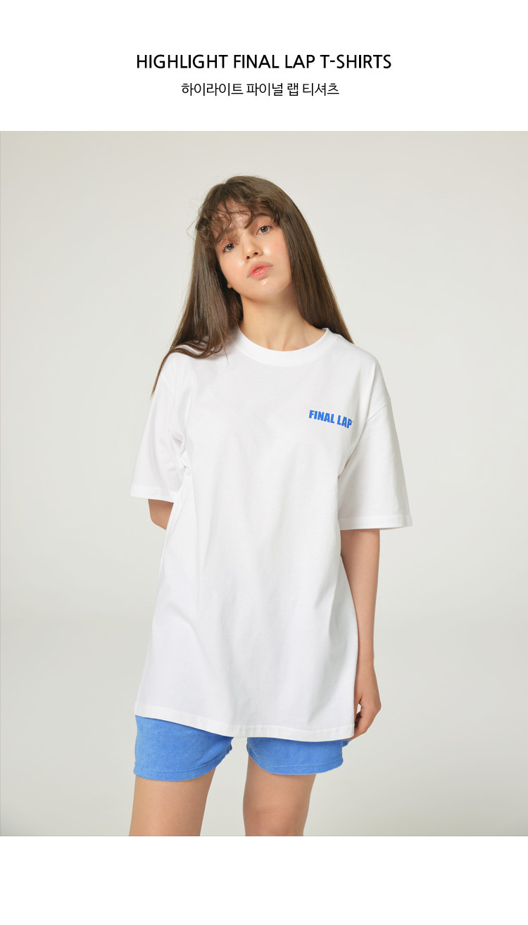 파이널 랩(FINALLAP) 하이라이트 파이널 랩 티셔츠