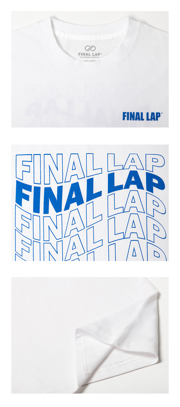 파이널 랩(FINALLAP) 하이라이트 파이널 랩 티셔츠