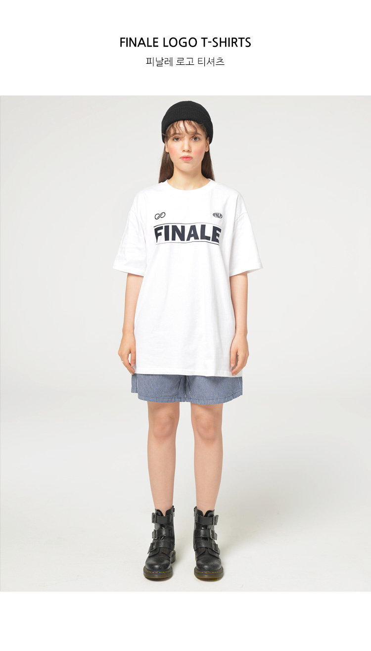 파이널 랩(FINALLAP) 피날레 로고 티셔츠