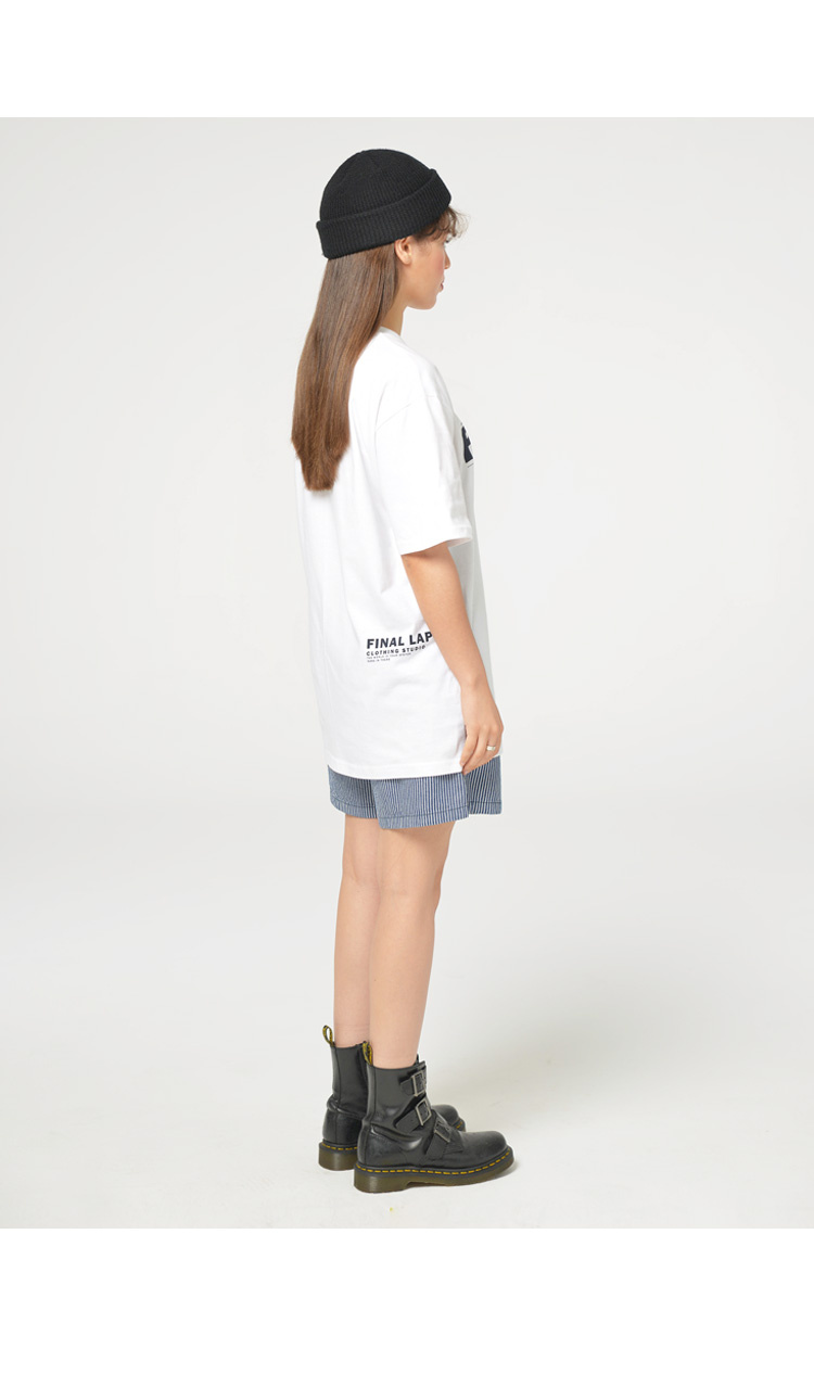 파이널 랩(FINALLAP) 피날레 로고 티셔츠