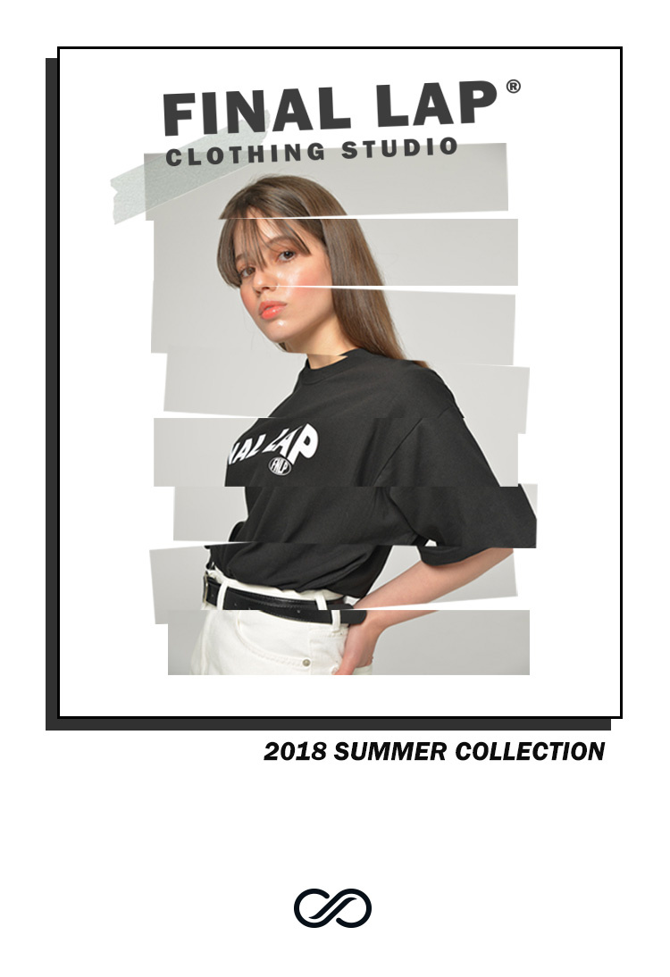 파이널 랩(FINALLAP) 피날레 로고 티셔츠