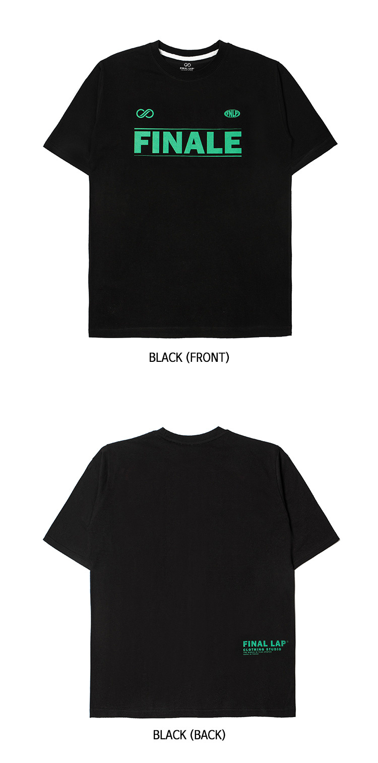 파이널 랩(FINALLAP) 피날레 로고 티셔츠