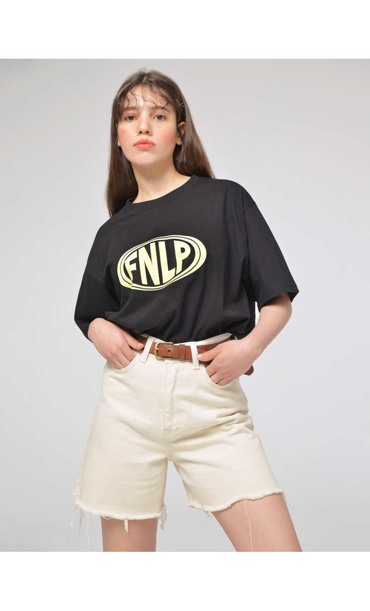 파이널 랩(FINALLAP) FNLP 서클 로고 티셔츠