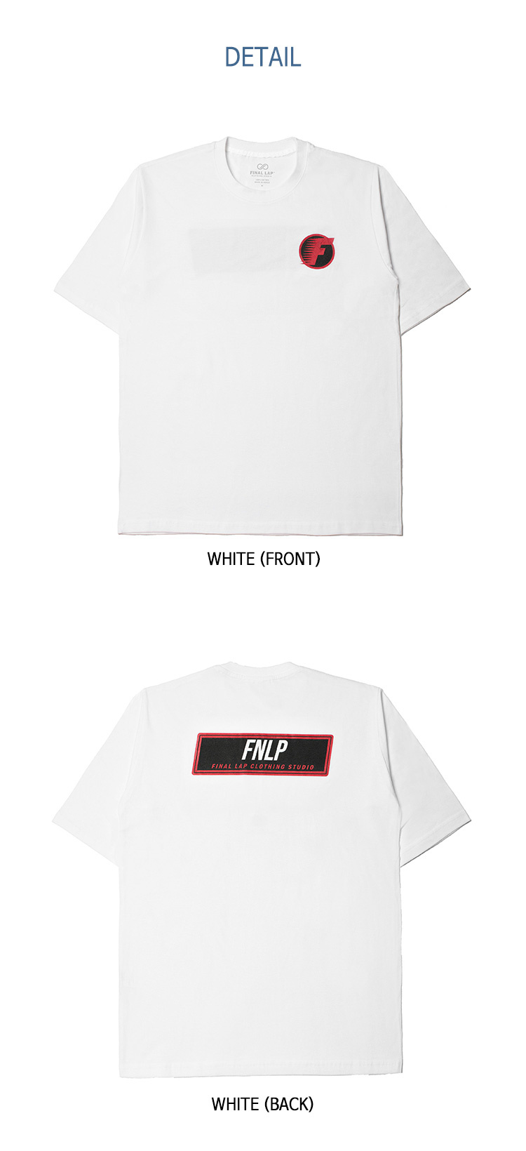 파이널 랩(FINALLAP) FNLP 부스트 티셔츠