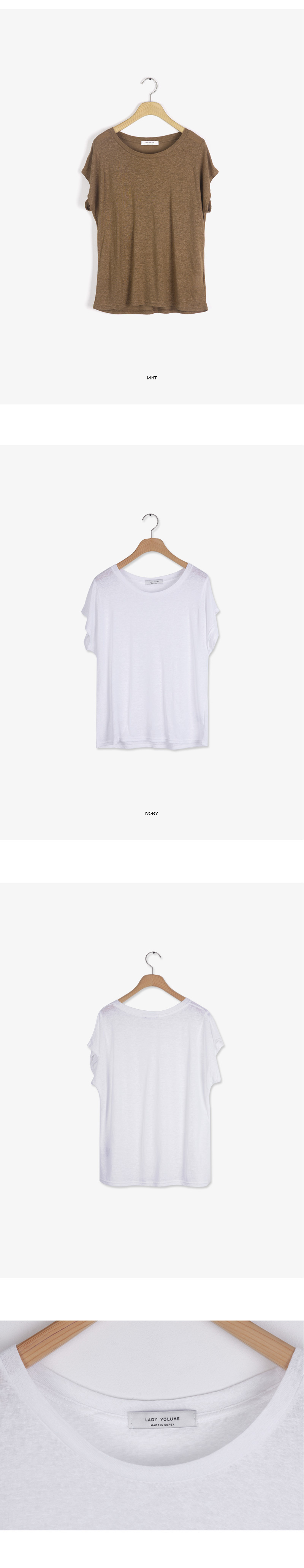 레이디 볼륨(LADY VOLUME) 인시젼 티셔츠