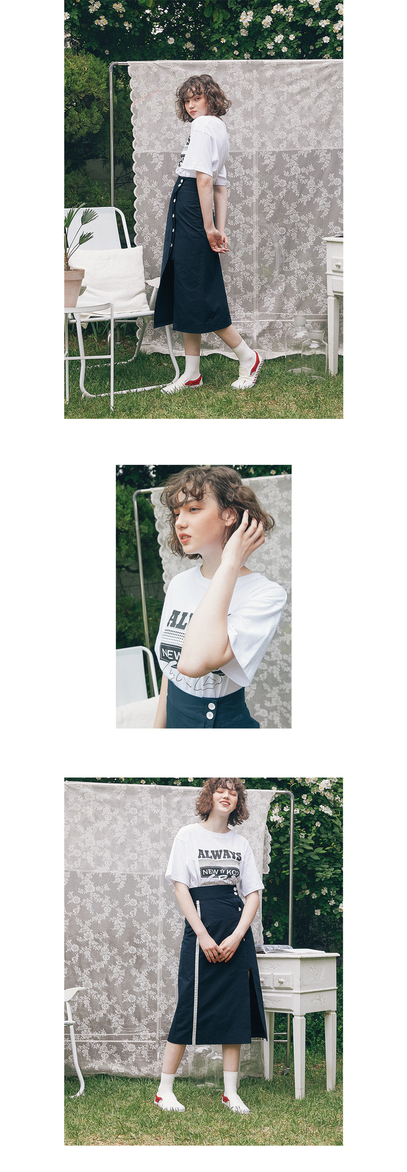 코드(CHORRD) 얼웨이즈 티(화이트)