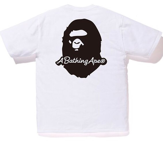 베이프(B.A.P.E) A B.A..T.H.I.N.G A.P.E PATCH TEE