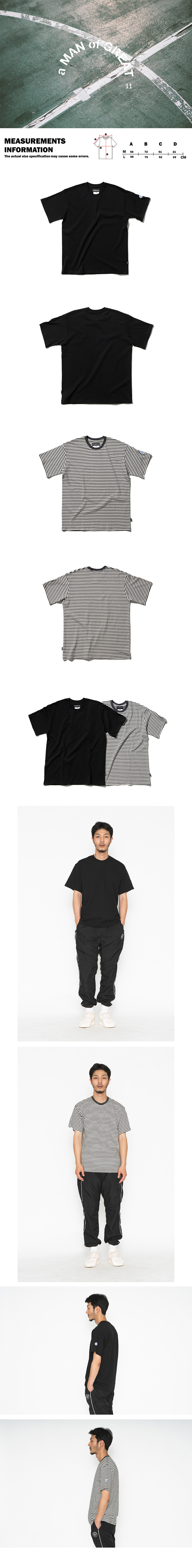 라이클리후드(LIKELIHOOD) 2팩 티 _블랙