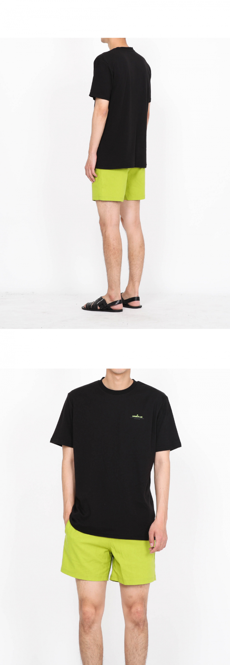 페이탈리즘(FATALISM) [가먼츠라인] #G015 Logo T-shirt (Black)
