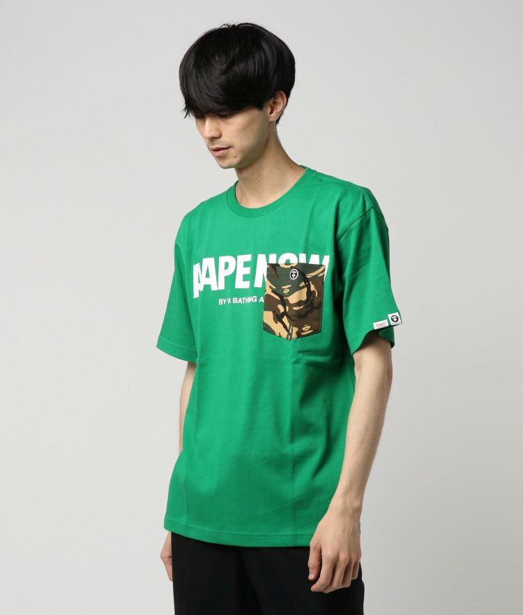 베이프(B.A.P.E) AAPE BEATS FANCY TEE